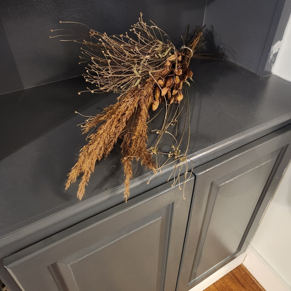 Real Dried Flower Bouquet. 29 Inches Long. - Picture 2 of 7